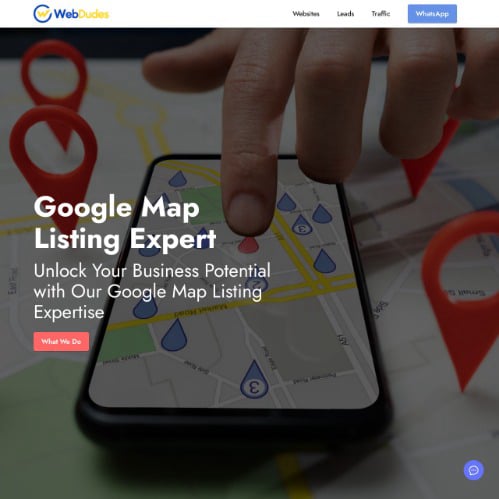 Google Map Listing Expert One Page Website in 24 Hours